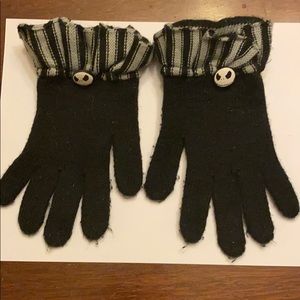 Cute Jack Skellington Gloves Disneyland Disney